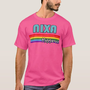 Nixa Missouri Pride Nixa LGBT Gift LGBTQ Supporte T-Shirt