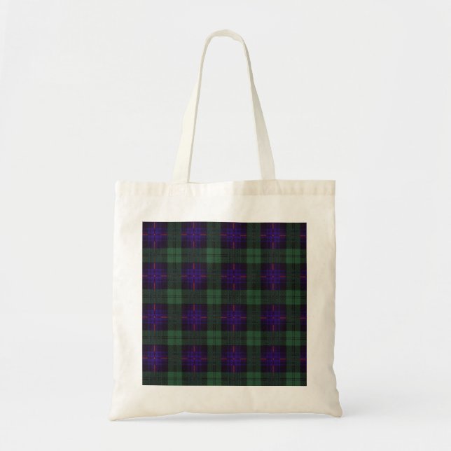 Nixon clan Plaid Scottish kilt tartan Tote Bag (Front)