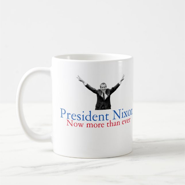 Nixon - More than ever! Coffee Mug (Left)