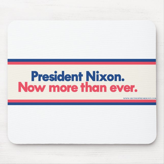 Nixon-NowMoreThanEver Mouse Mat (Front)