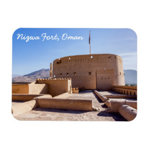 Nizwa Fort in Nizwa, Oman Magnet