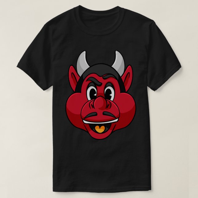 NJ Devil Classic T Shirt (Design Front)
