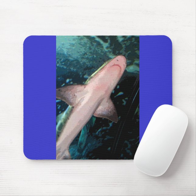 NJ Shark CB Mouse Mat (With Mouse)