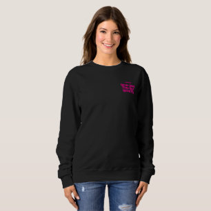 NJF CHALK Can'T Ignore Pink Sweatshirt
