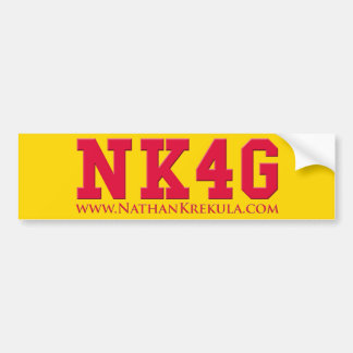 NK4G College Bumper Sticker