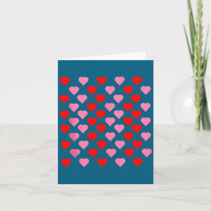 Nk And Red Hearts Lovers Funny Valentine’s Day Hum Card