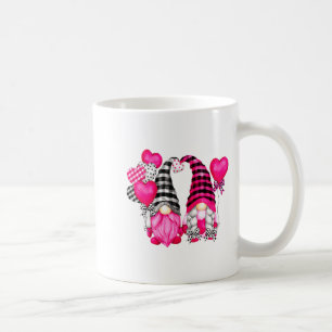 Nk Buffalo Plaid And Heart Balloons Valentines D Coffee Mug