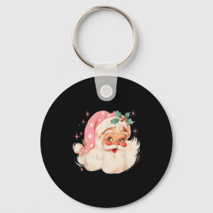Nk Christmas Santa Claus Face Xmas Vintage Nk Sant Key Ring