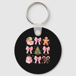 Nk Christmas Tree Santa Gingerbread Xmas Cute Coqu Key Ring