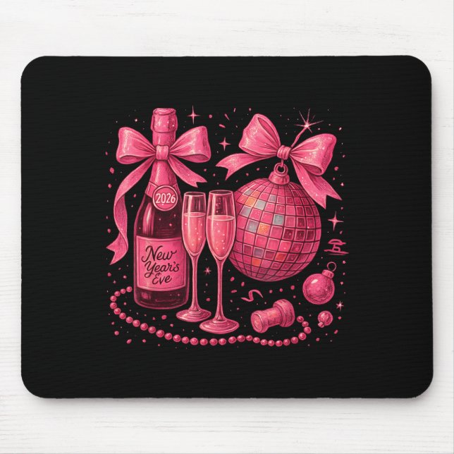 Nk Disco New Year’s Eve 2026 Champagne Style  Mouse Mat (Front)
