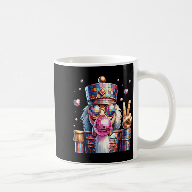 Nk Disco Nutcracker Bubblegum Christmas For Men Wo Coffee Mug (Right)