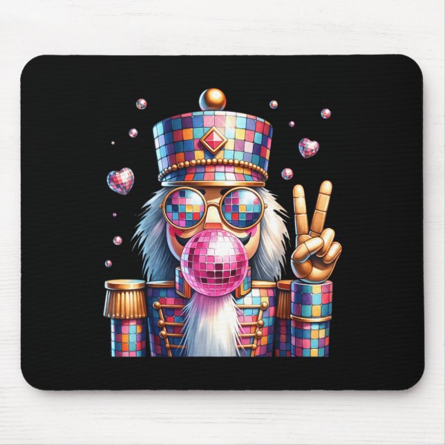 Nk Disco Nutcracker Bubblegum Christmas For Men Wo Mouse Mat (Front)