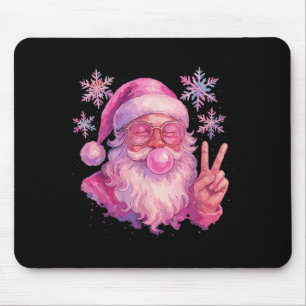 Nk Gum Bubble Blowing Santa Shirt, Vintage Nk Chri Mouse Mat