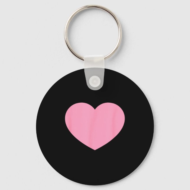 Nk Heart Is The Symbol Of Love For Valentines Day  Key Ring (Front)