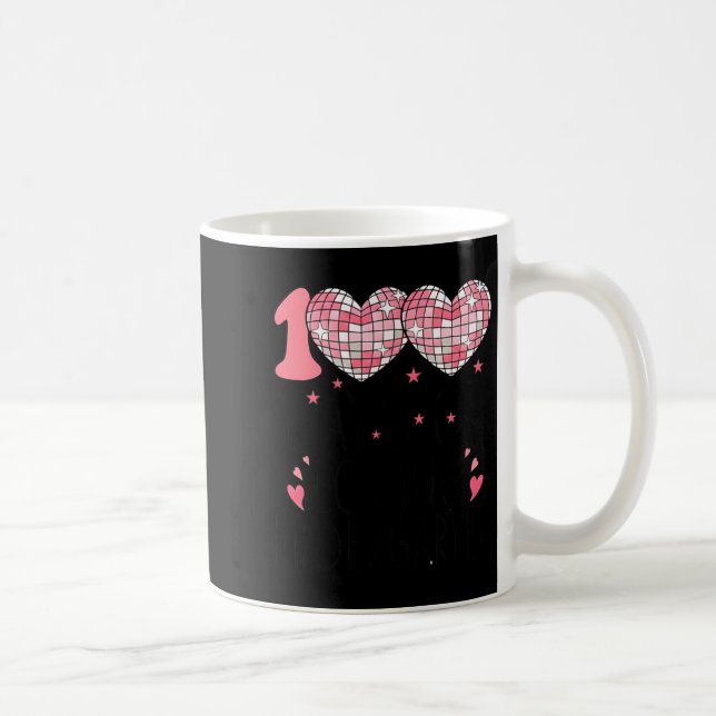 Nk Heart Kindergarten Valentine 100 Days For Girl  Coffee Mug (Right)