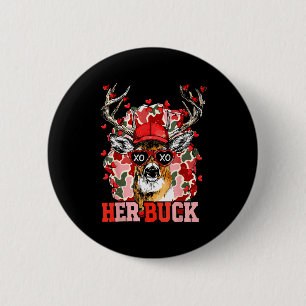 Nk Her Buck Camo Deer Hunting Camouflage Matching 6 Cm Round Badge