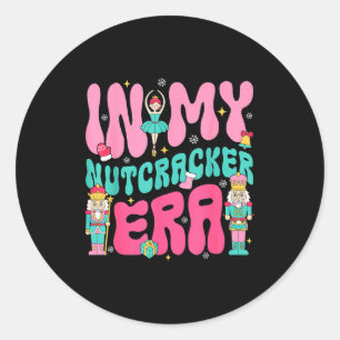 Nk Nutcracker Squad In My Nutcracker Era Christmas Classic Round Sticker