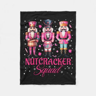 Nk Nutcracker Squad Nk Christmas Ballet Xmas Women Fleece Blanket