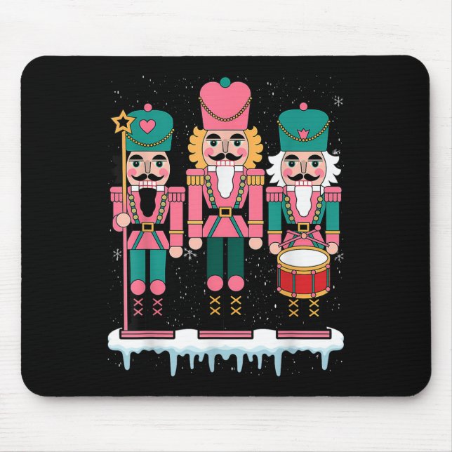 Nk Nutcracker Squad Xmas Nk Christmas Pyjamas Wome Mouse Mat (Front)