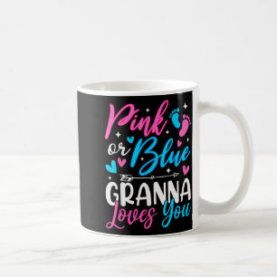 Nk Or Blue Gr Loves You Gender Reveal Baby  Coffee Mug