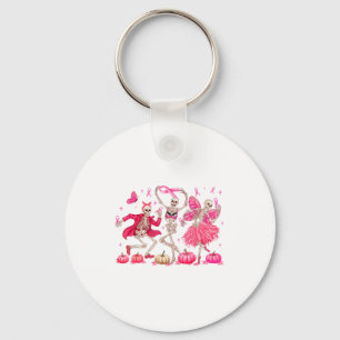 Nk Ribbon Breast Cancer Awareness Skeleton Women M Key Ring