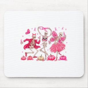 Nk Ribbon Breast Cancer Awareness Skeleton Women M Mouse Mat
