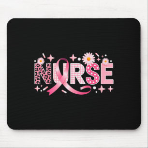 Nk Ribbon Stethoscope Nurse Life Breast Cancer Awa Mouse Mat