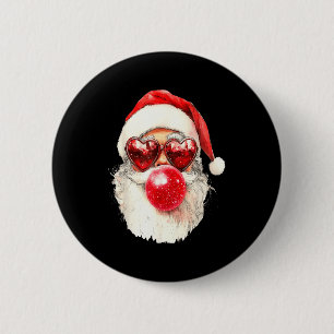 Nk Santa Christmas Bubble Gum Nk Sungles 6 Cm Round Badge