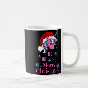 Nk Unicorn Santa Merry Christmas  Coffee Mug