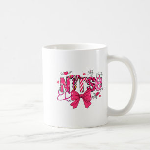 Nk Valentine Nurse Coquette Bow Cuds Favorite  Coffee Mug