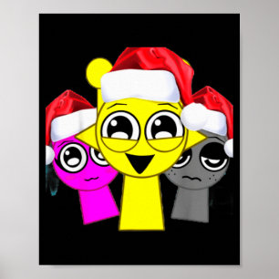Nki Simon Gray Sprunky Christmas!  Poster