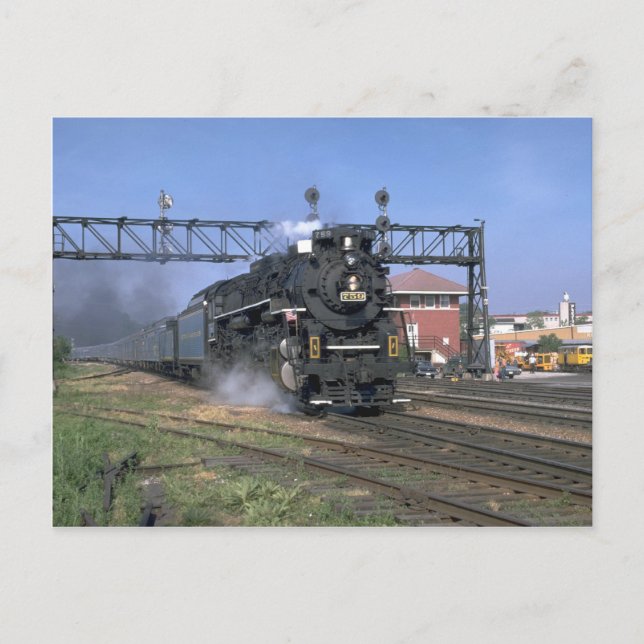 NKP 2-8-4 Berkshire Postcard (Front)