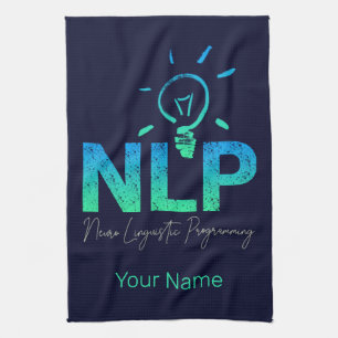 NLP Neuro-linguistic Programming Coach And Trainer Tea Towel