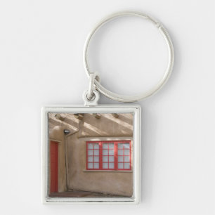 NM, New Mexico, Santa Fe, Canyon Road, legendary Key Ring