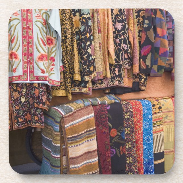 NM, New Mexico, Santa Fe, Navajo clothing, Coaster (Front)