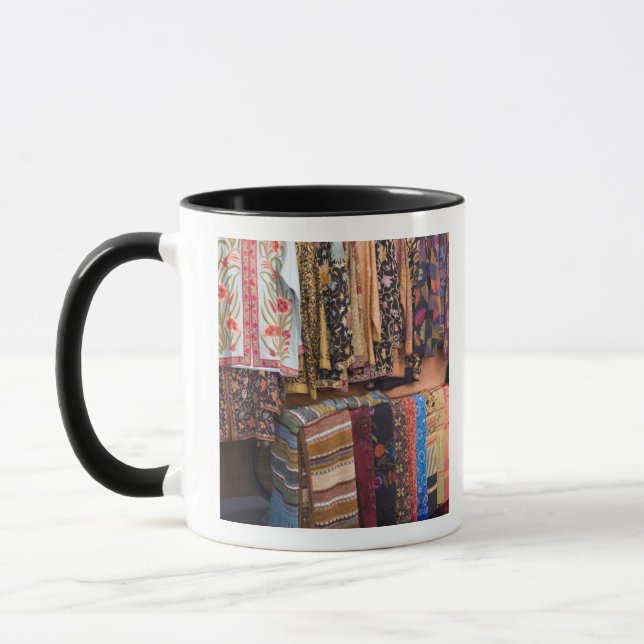 NM, New Mexico, Santa Fe, Navajo clothing, Mug (Left)