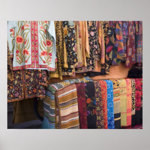 NM, New Mexico, Santa Fe, Navajo clothing, Poster