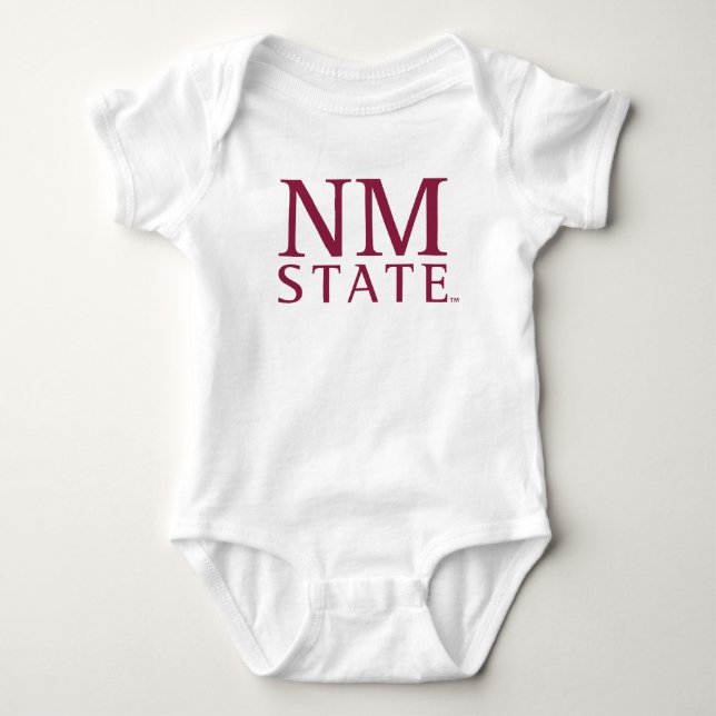 NM State Baby Bodysuit (Front)