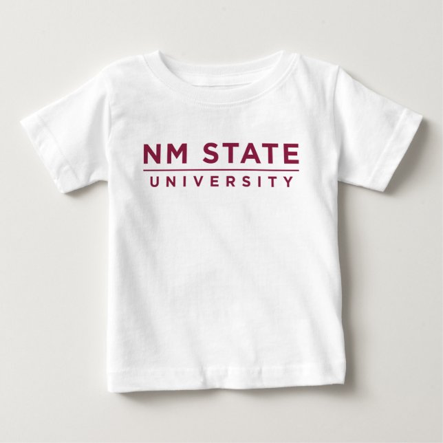 NM State University Baby T-Shirt (Front)