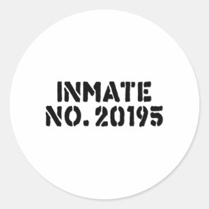 nmate No. 20195 Classic Round Sticker