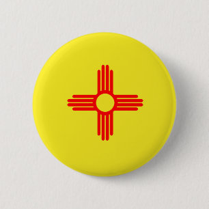 NMflag 6 Cm Round Badge