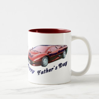 No1 Step Dad Two-Tone Coffee Mug