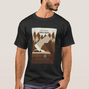 No818 My Uncle Buck minimal movie poster T-Shirt