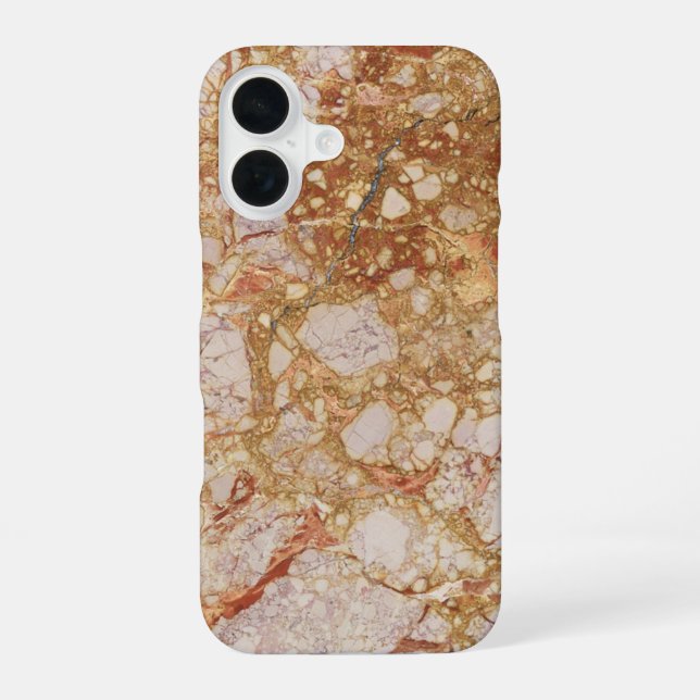 No.017 Marble iPhone 16 Case (Back)
