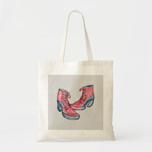 No 01, Hand Drawing Of Funny Shoes Collection Tote Bag