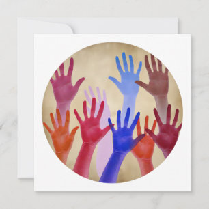 No 02, Movement and unity Thank You Card