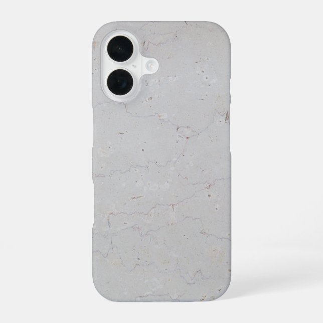 No.077 Marble iPhone 16 Case (Back)