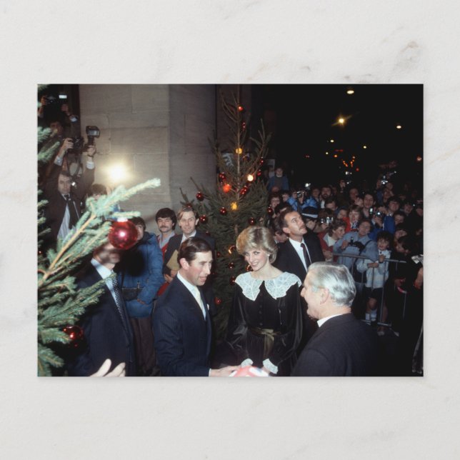 No.12 TRH The Prince & Princess of Wales Mancheste Postcard (Front)