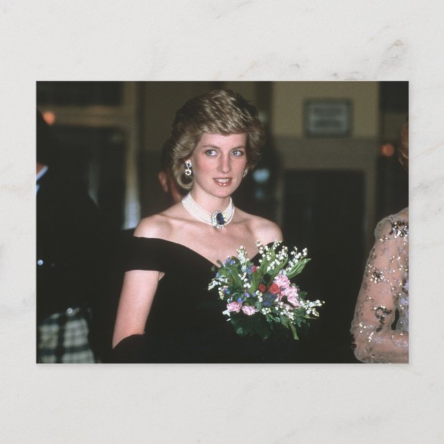 No.131 Princess Diana Vienna 1986 Postcard (Front)