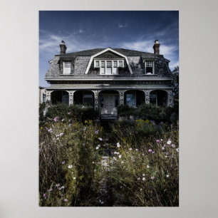 No 1444 Queen St E 2 Colour Version Poster